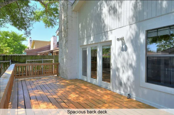 a balcony view with a outdoor space