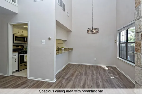 a view interior of the house and wooden floor