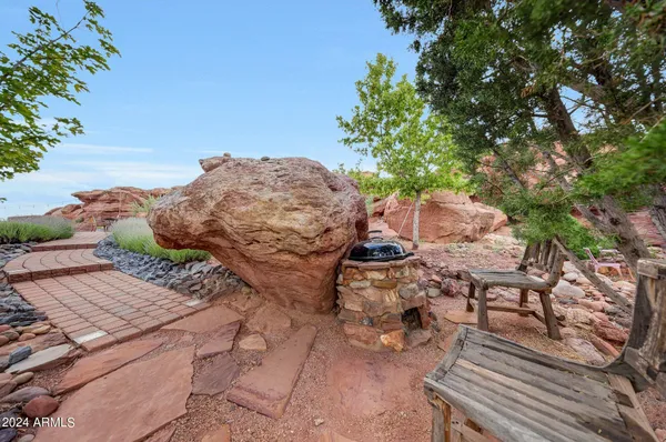 a view of a chairs and table on the terrace