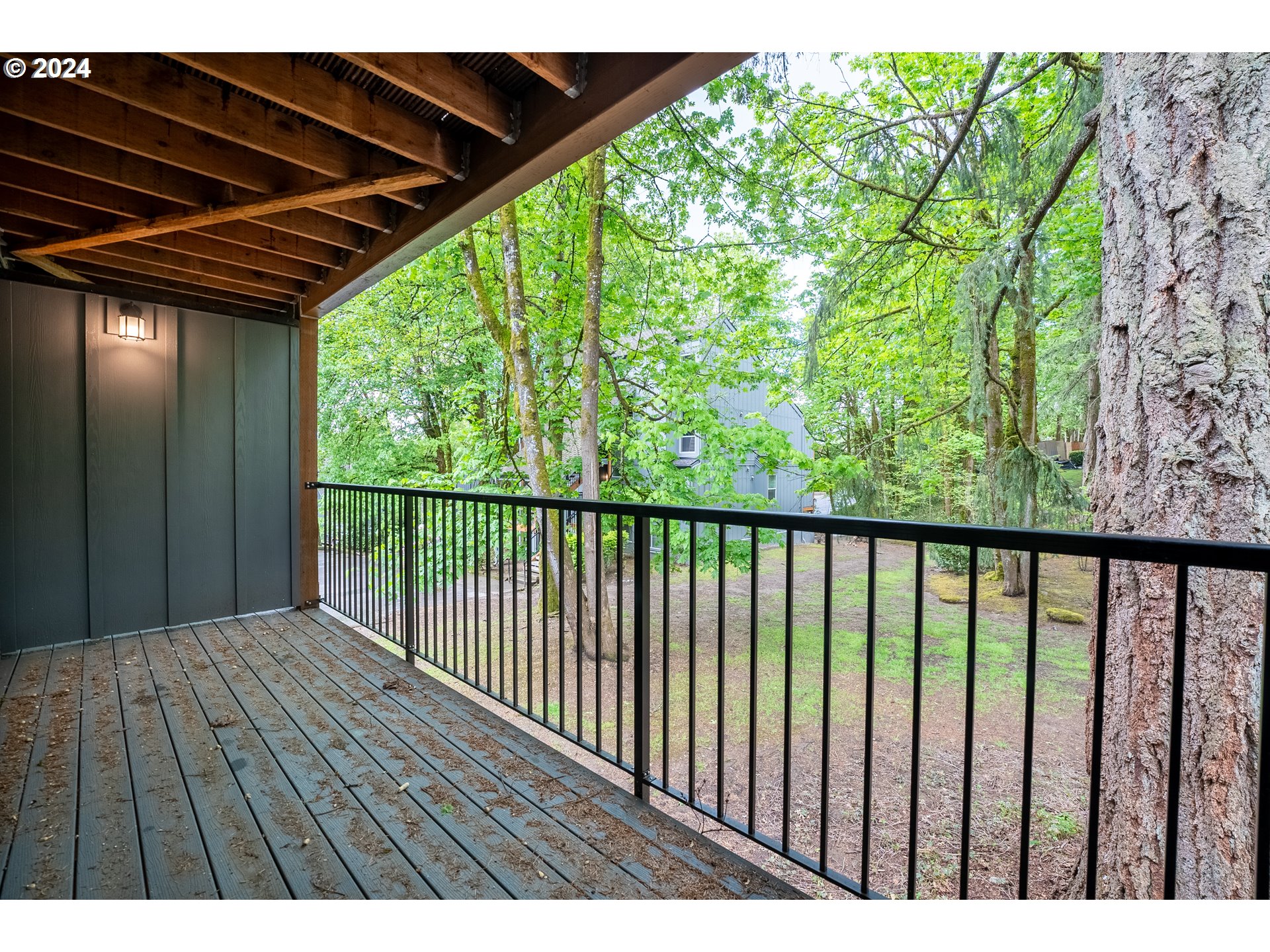 100 Kerr Parkway, Unit 32 Lake Oswego, OR 97035 - Photo 17 of 33 a view of balcony with wooden floor