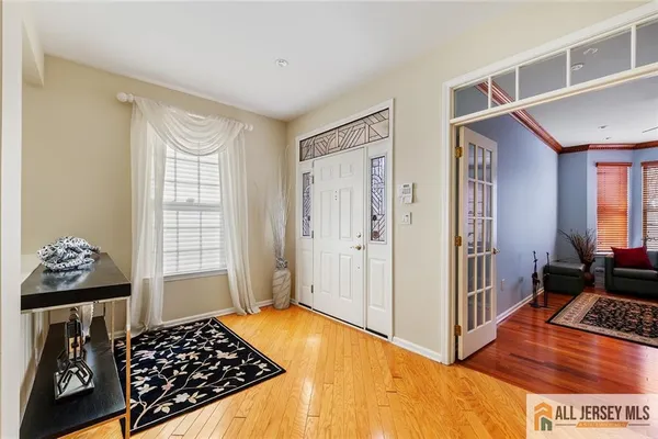a very nice looking room with a large window