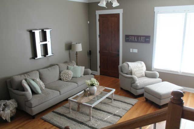 1554 Hicks Edgen Road Pleasant View, TN 37146 - Photo 5 of 19 Great room with fireplace and expansive windows.