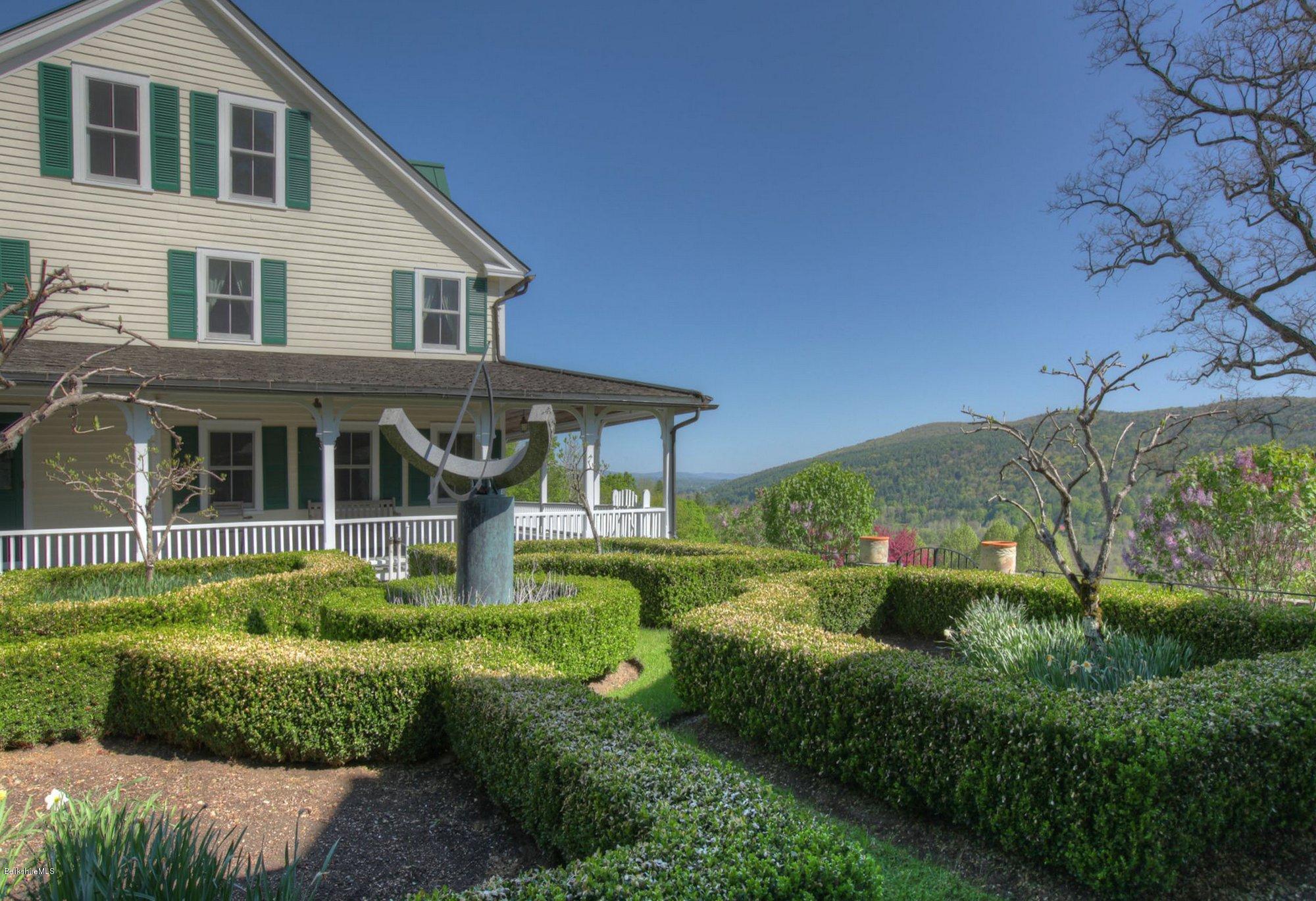 137 Jerusalem Road Tyringham, MA 01264 - Photo 16 of 59 a front view of a house with a yard
