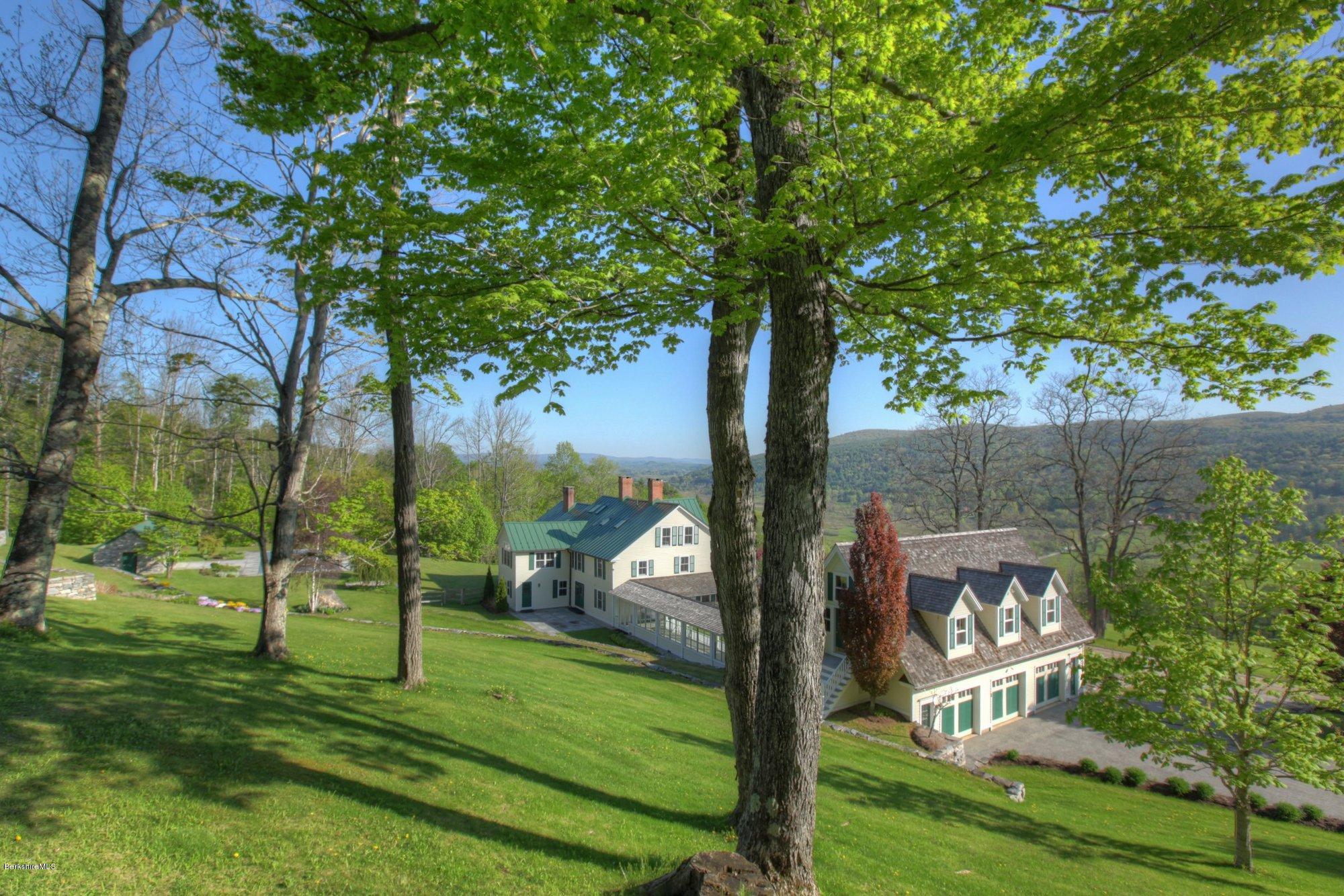 137 Jerusalem Road Tyringham, MA 01264 - Photo 3 of 59 a view of a garden