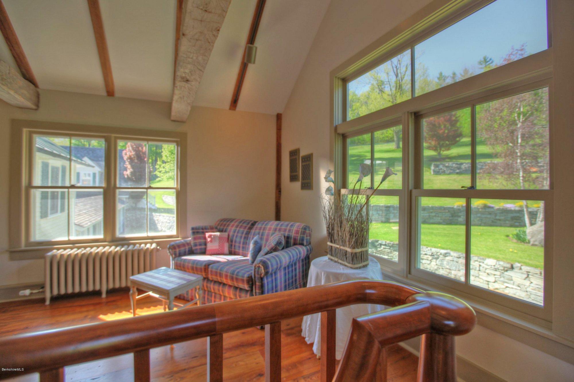 137 Jerusalem Road Tyringham, MA 01264 - Photo 26 of 59 a outdoor room with furniture and windows
