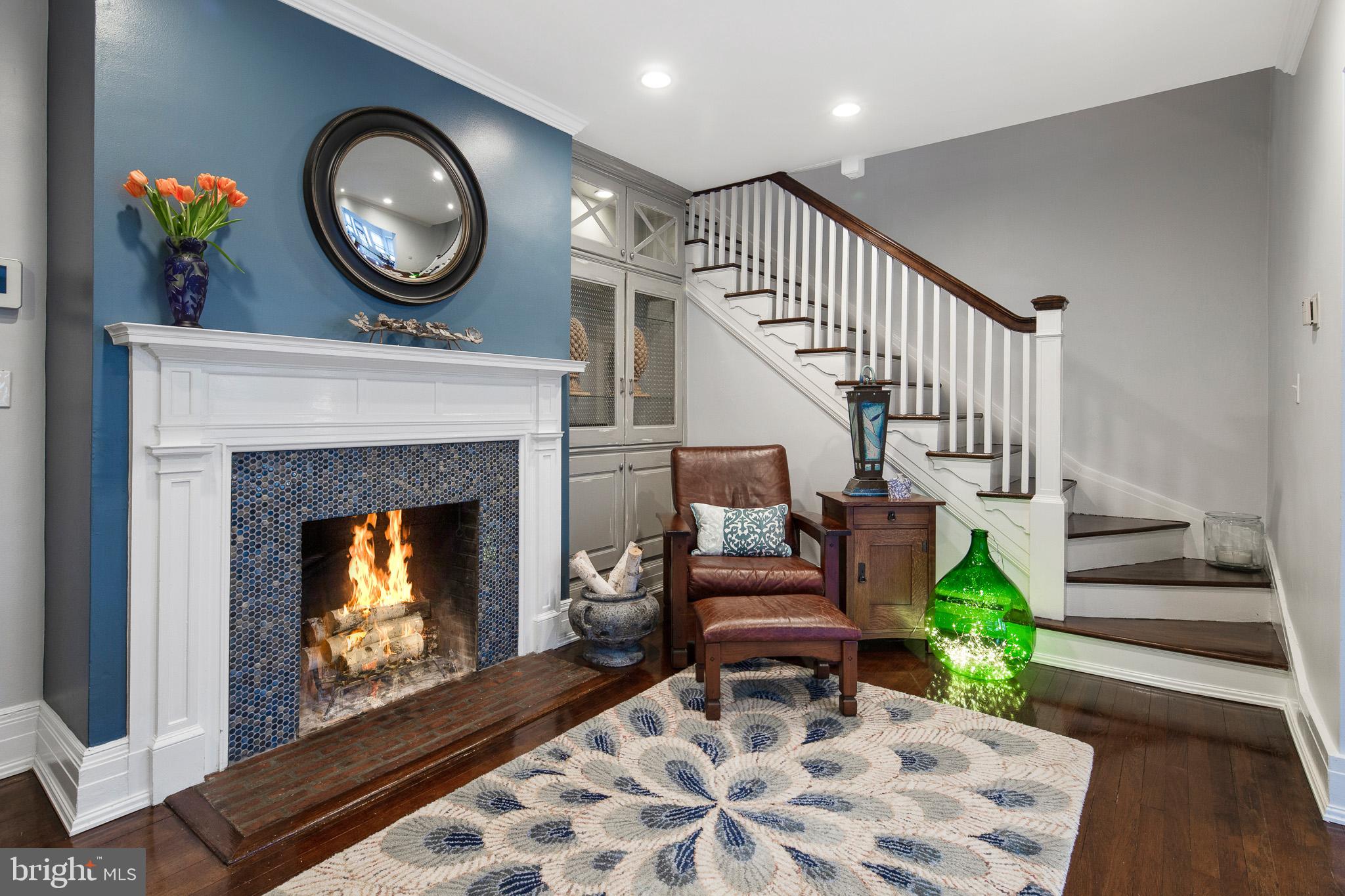 9 Crawford Circle Wilmington, DE 19805 - Photo 4 of 20 Gorgeous tile surrounding fireplace