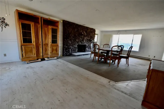 a view of a livingroom with furniture and couch