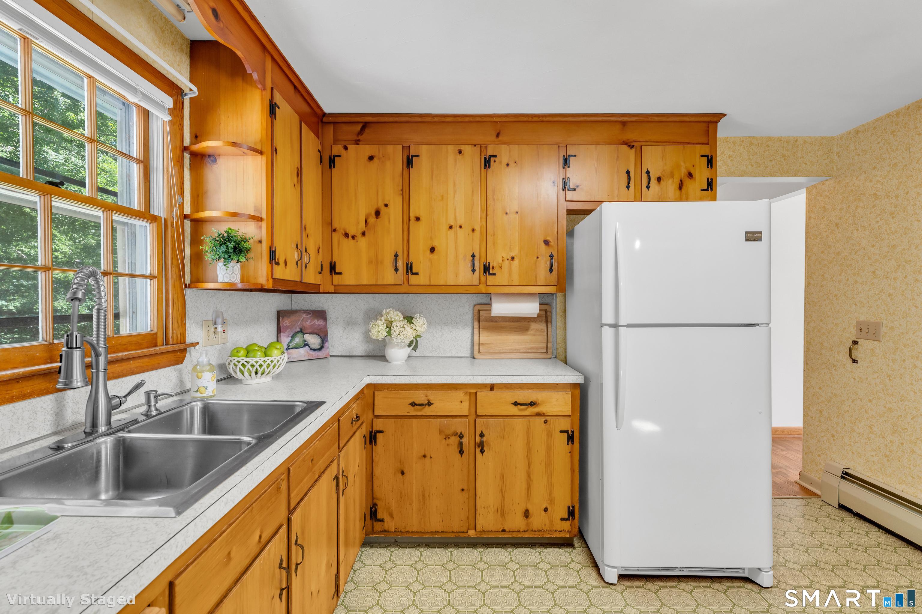 25 Goose Hill Road Chester, CT 06412 - Photo 6 of 24 Kitchen is functional but awaiting your personal upgrades.