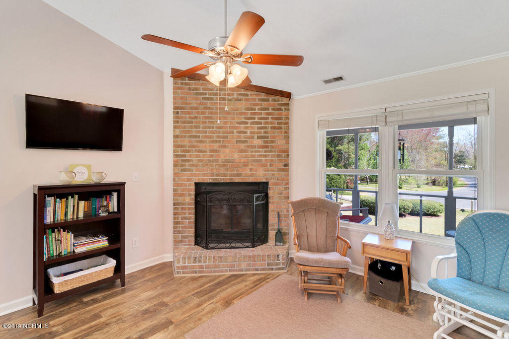 100 Riverbend Road Jacksonville, NC 28540 - Photo 10 of 33 Wood Burning Fireplace