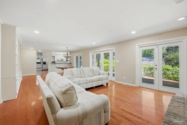 a view of an empty room with window