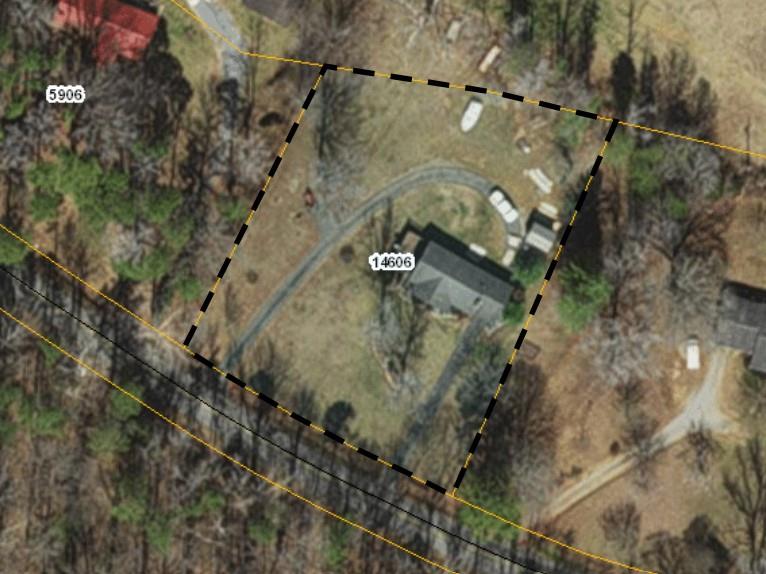 1055 South Terry's Bridge Road Scottsburg, VA 24589 - Photo 39 of 41 Aerial GIS view 1.15 Acres