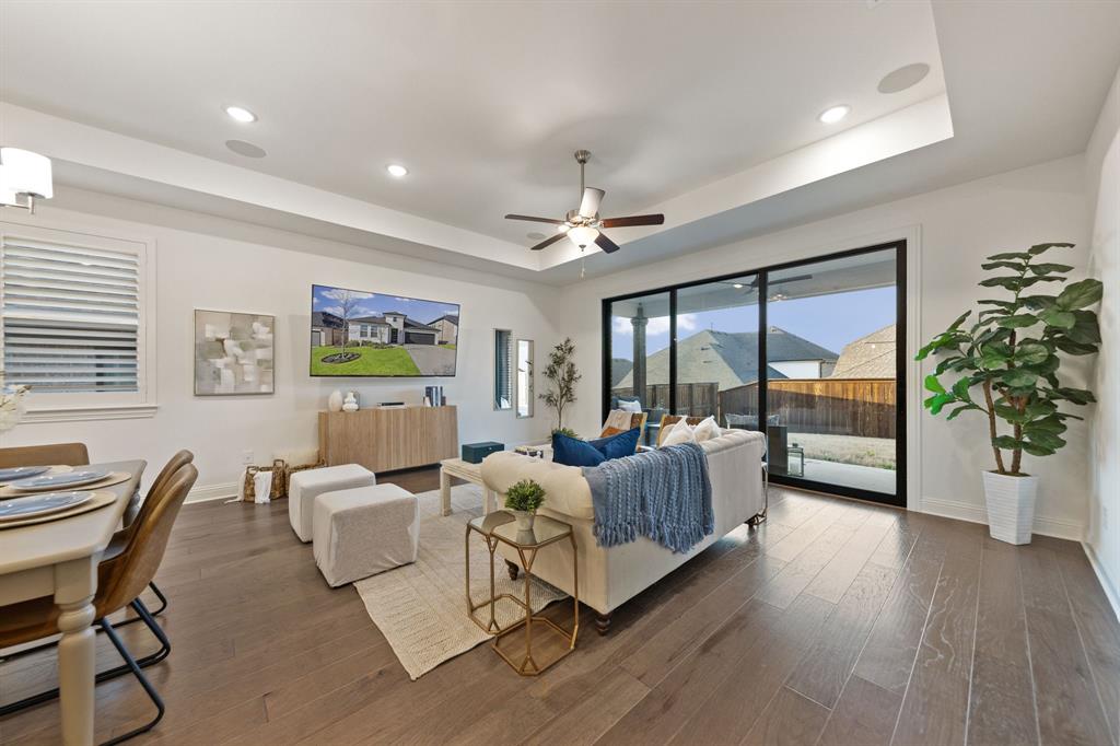 1517 Miranda Lane Denton, TX 76210 - Photo 12 of 37 a living room with furniture and a large window