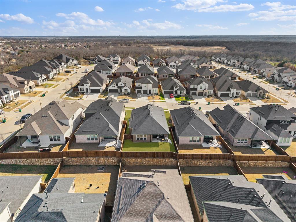 1517 Miranda Lane Denton, TX 76210 - Photo 31 of 37 an aerial view of residential houses with outdoor space