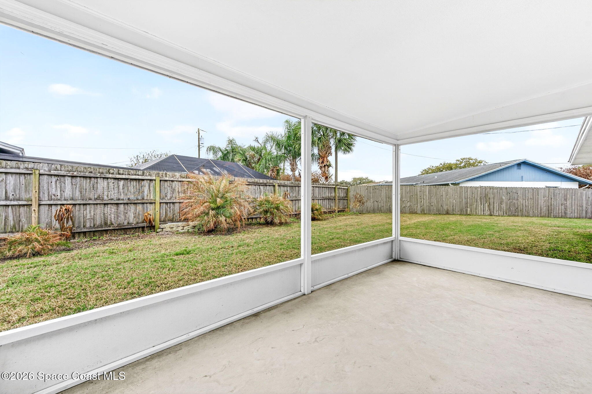 990 Boxford Lane Rockledge, FL 32955 - Photo 34 of 41 a view of a garden with an outdoor space