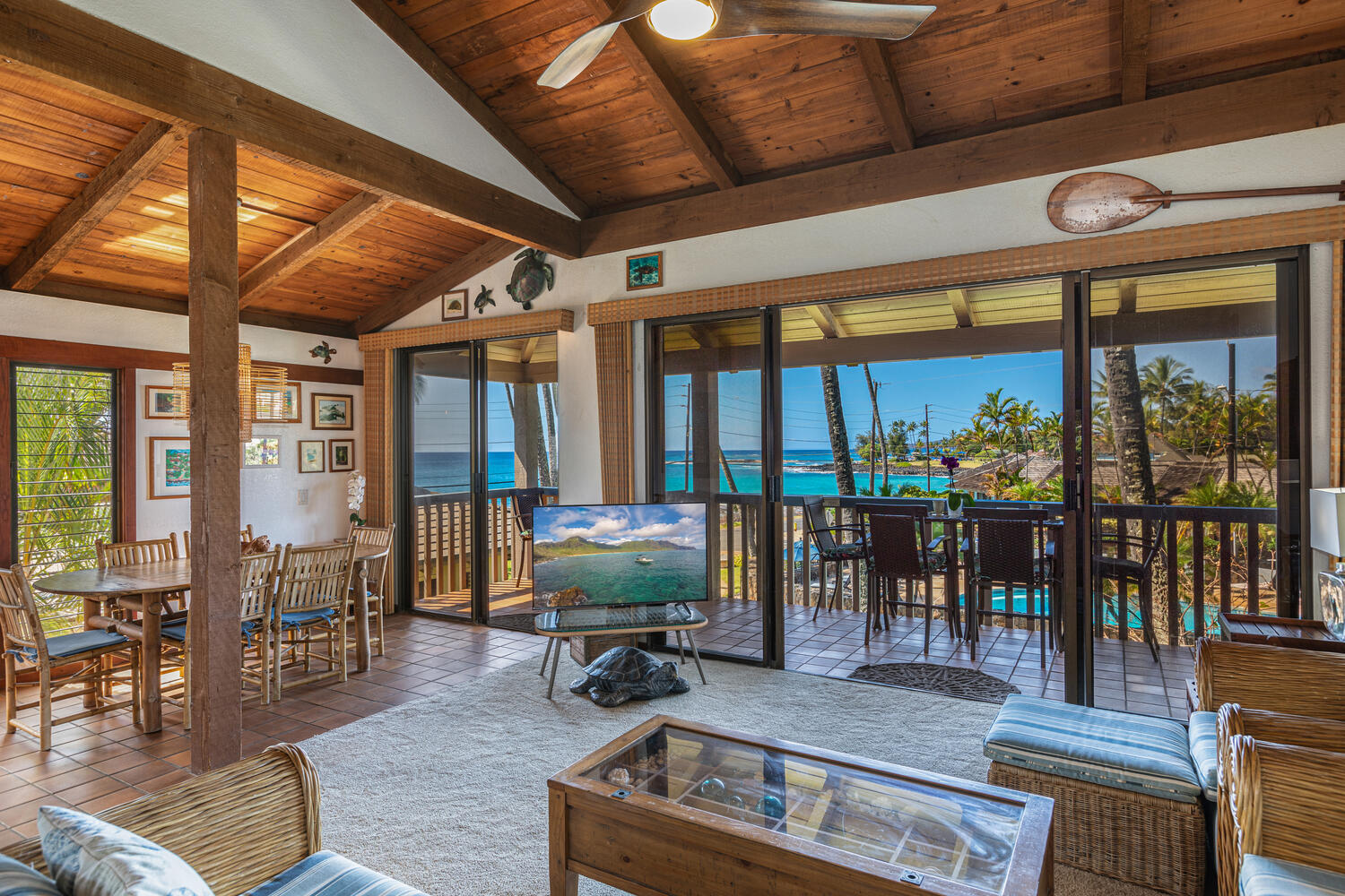 1870 Hoone Road, Unit 200 Koloa, HI 96756 - Photo 3 of 23 a living room with furniture