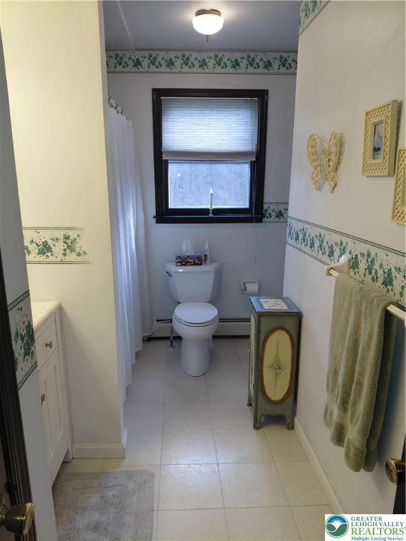 1020 East Main Street Weatherly, PA 18255 - Photo 28 of 28 a bathroom with a toilet sink and mirror