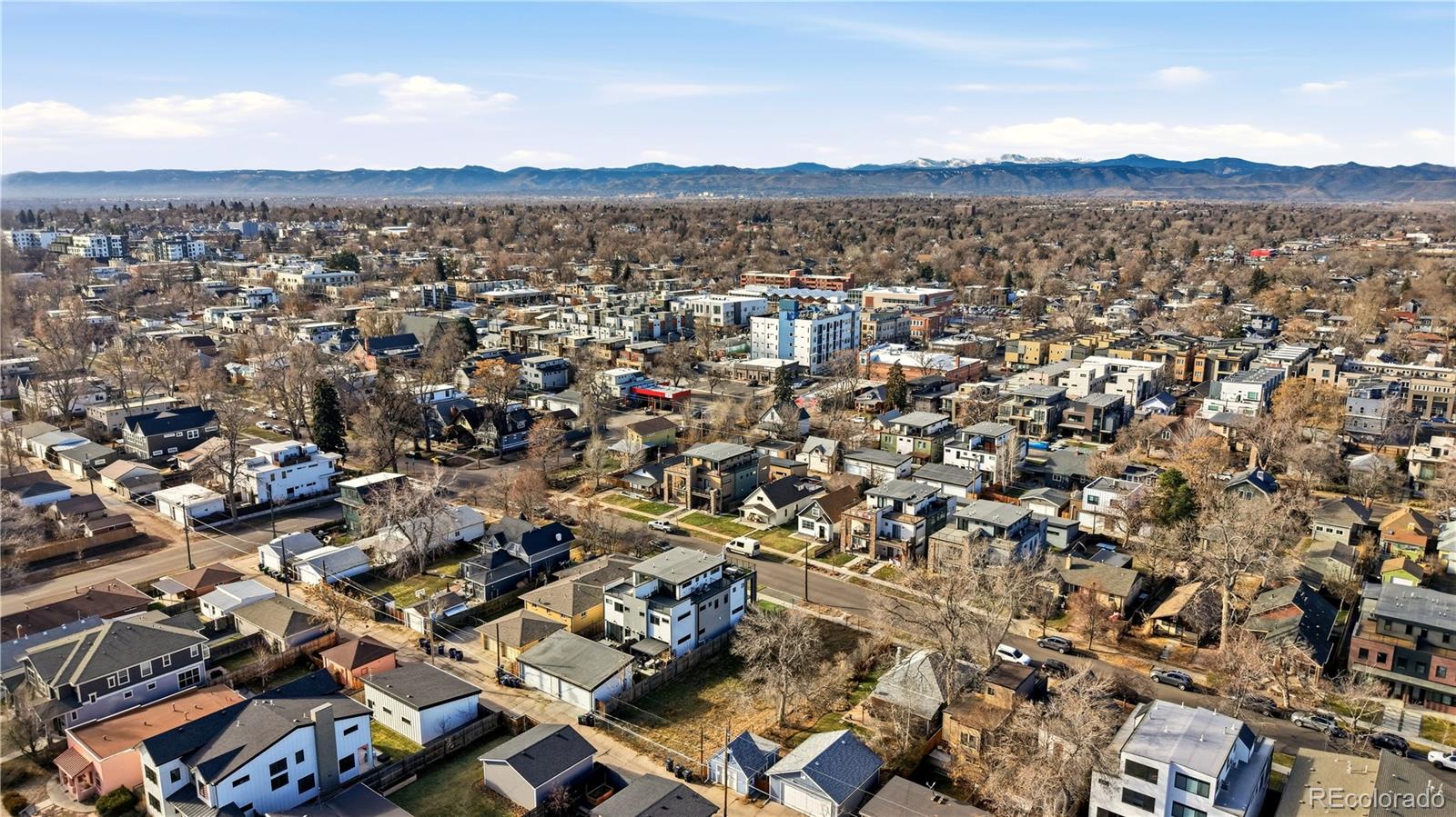 4452 Raleigh Street Denver, CO 80212 - Photo 11 of 11 an aerial view of a city