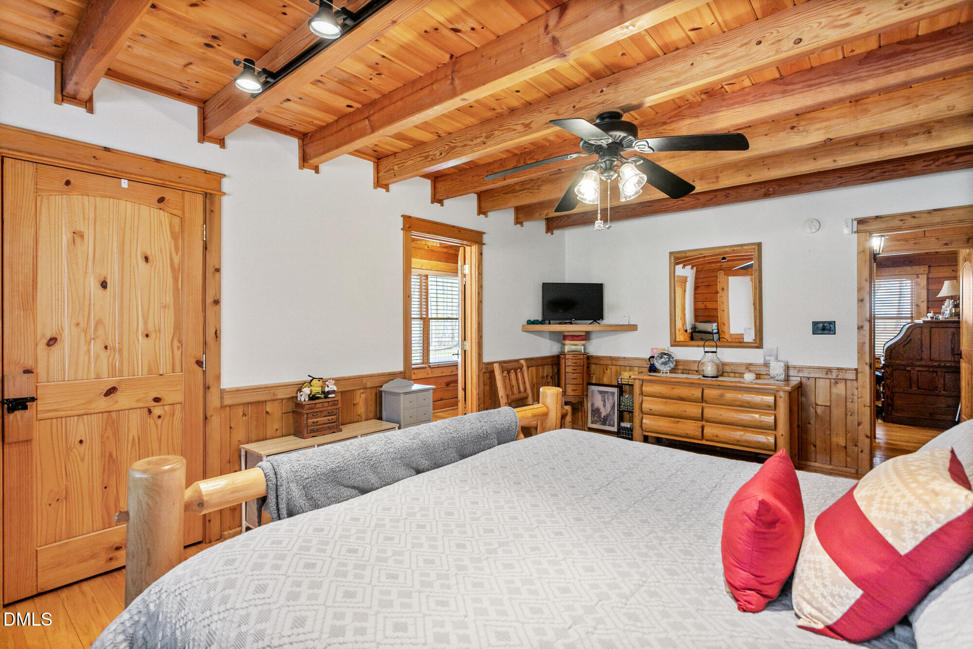 1750 Kerner Road Kernersville, NC 27284 - Photo 23 of 44 a bedroom with furniture and a flat screen tv