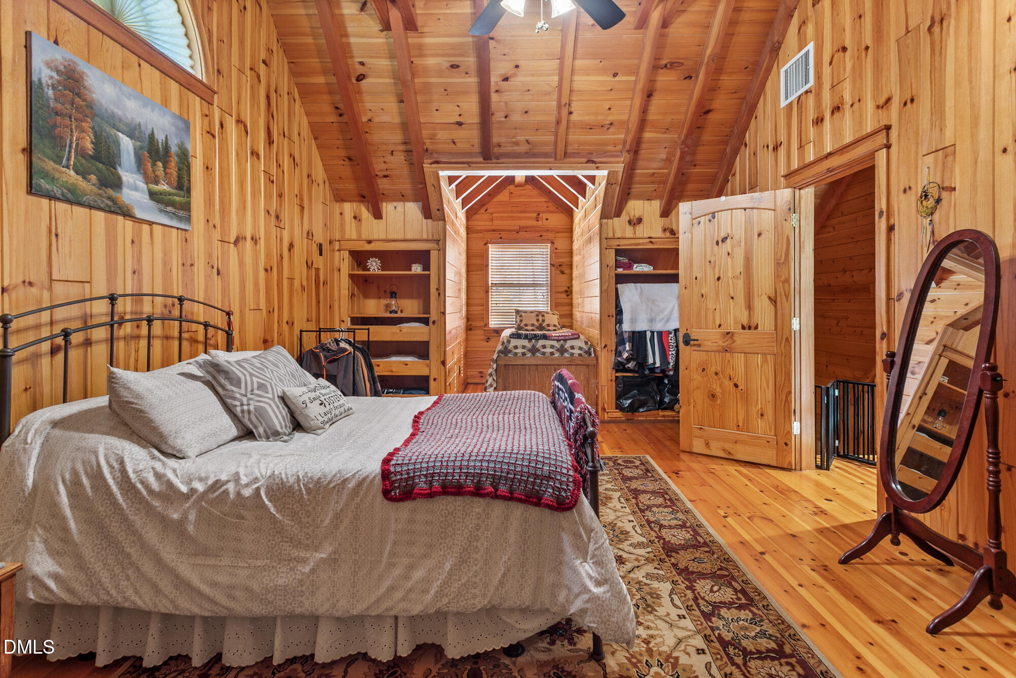 1750 Kerner Road Kernersville, NC 27284 - Photo 35 of 44 a bed room with a bed and a mirror