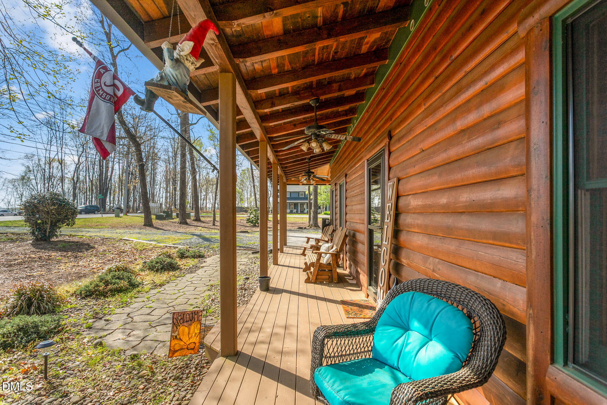 1750 Kerner Road Kernersville, NC 27284 - Photo 7 of 44 a view of a porch with furniture and floor to ceiling window