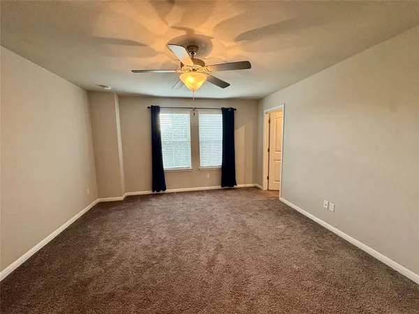 a close view of closet