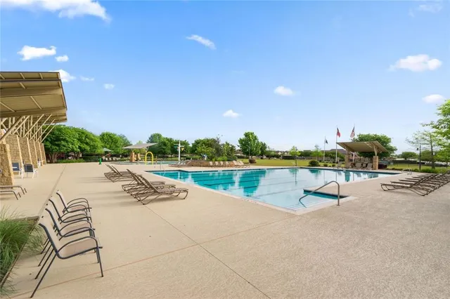 a view of outdoor space yard deck patio and outdoor kitchen