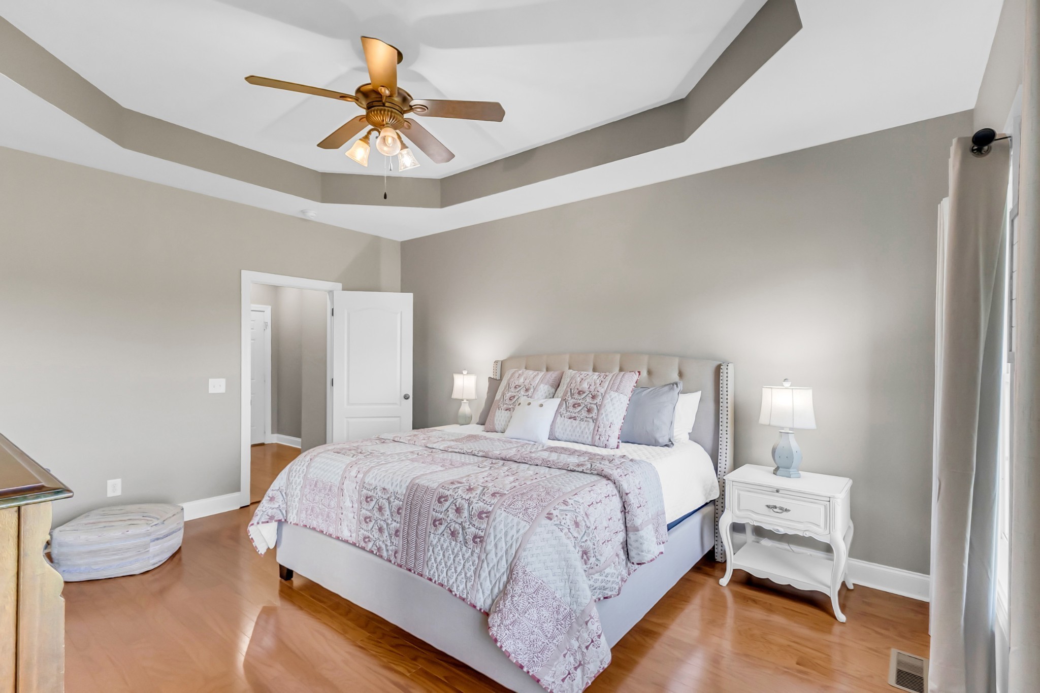 226 Ranch Road Portland, TN 37148 - Photo 25 of 54 a bedroom with a bed and a ceiling fan