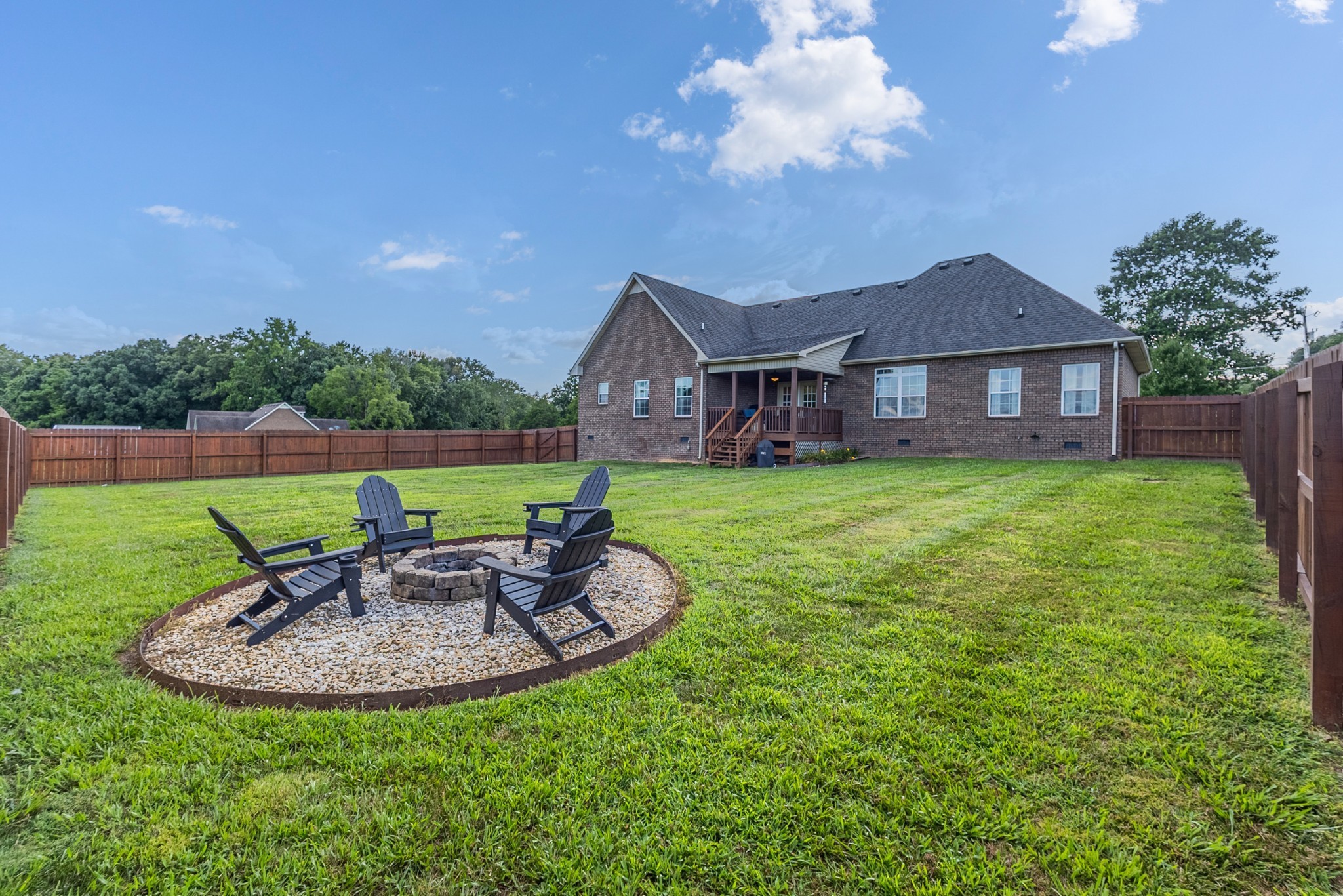 226 Ranch Road Portland, TN 37148 - Photo 45 of 54 a view of a house with a yard and a fountain