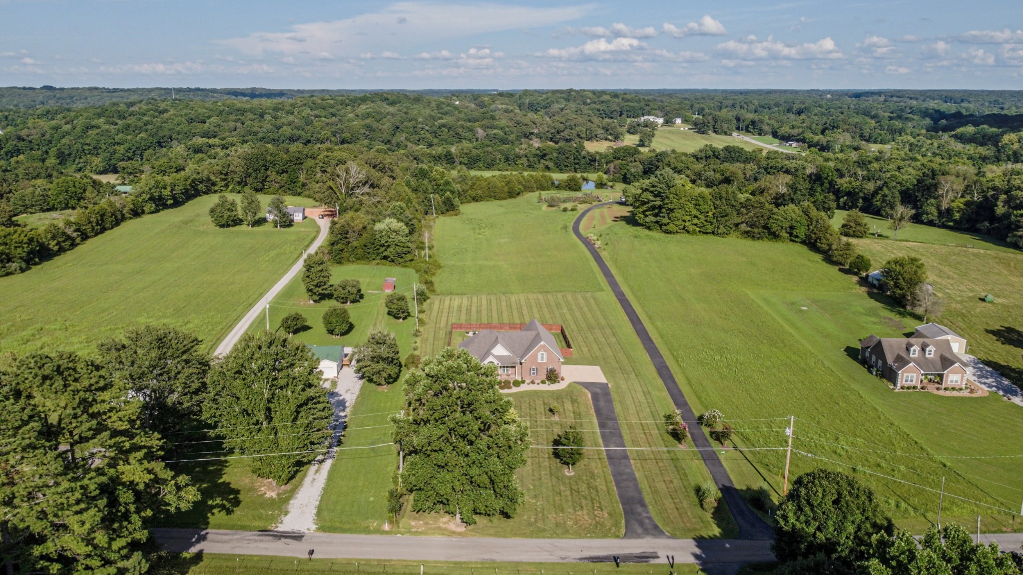 226 Ranch Road Portland, TN 37148 - Photo 50 of 54 an aerial view of residential houses with outdoor space