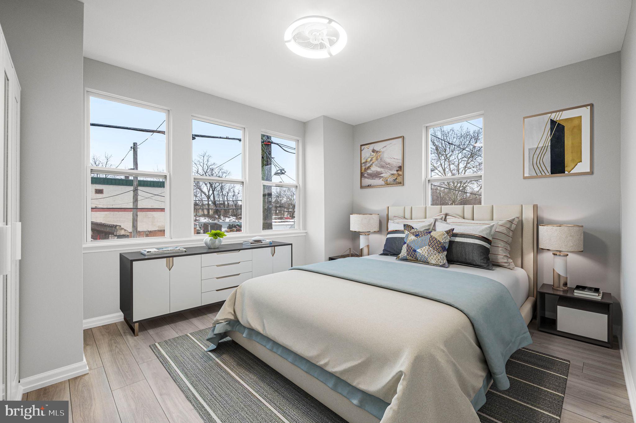 5150 North 2nd Street Philadelphia, PA 19120 - Photo 11 of 26 Virtually staged primary bedroom