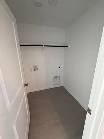 a view of empty room