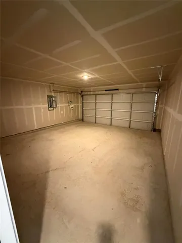 a bathroom with a double vanity sink and mirror
