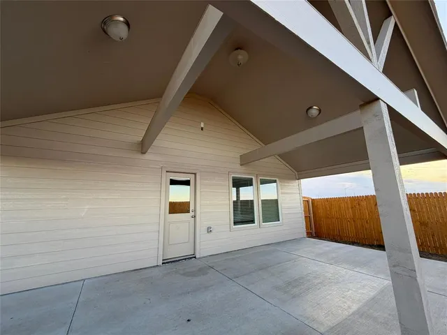 a view of car parked in front of building