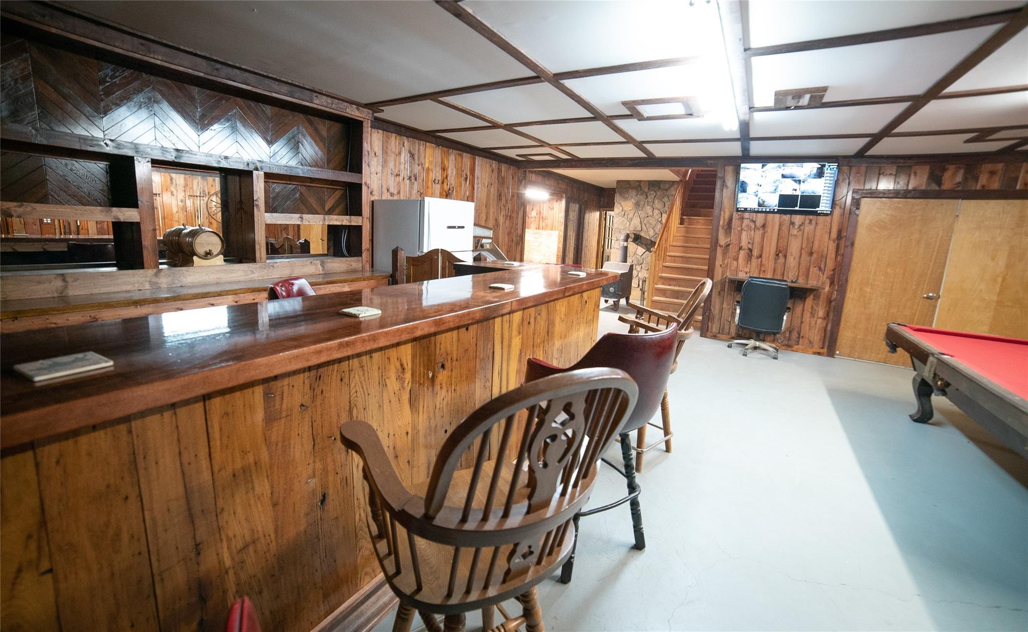 2525 Winkler Way Road Lenoir, NC 28645 - Photo 35 of 47 a kitchen with stainless steel appliances granite countertop a sink and cabinets