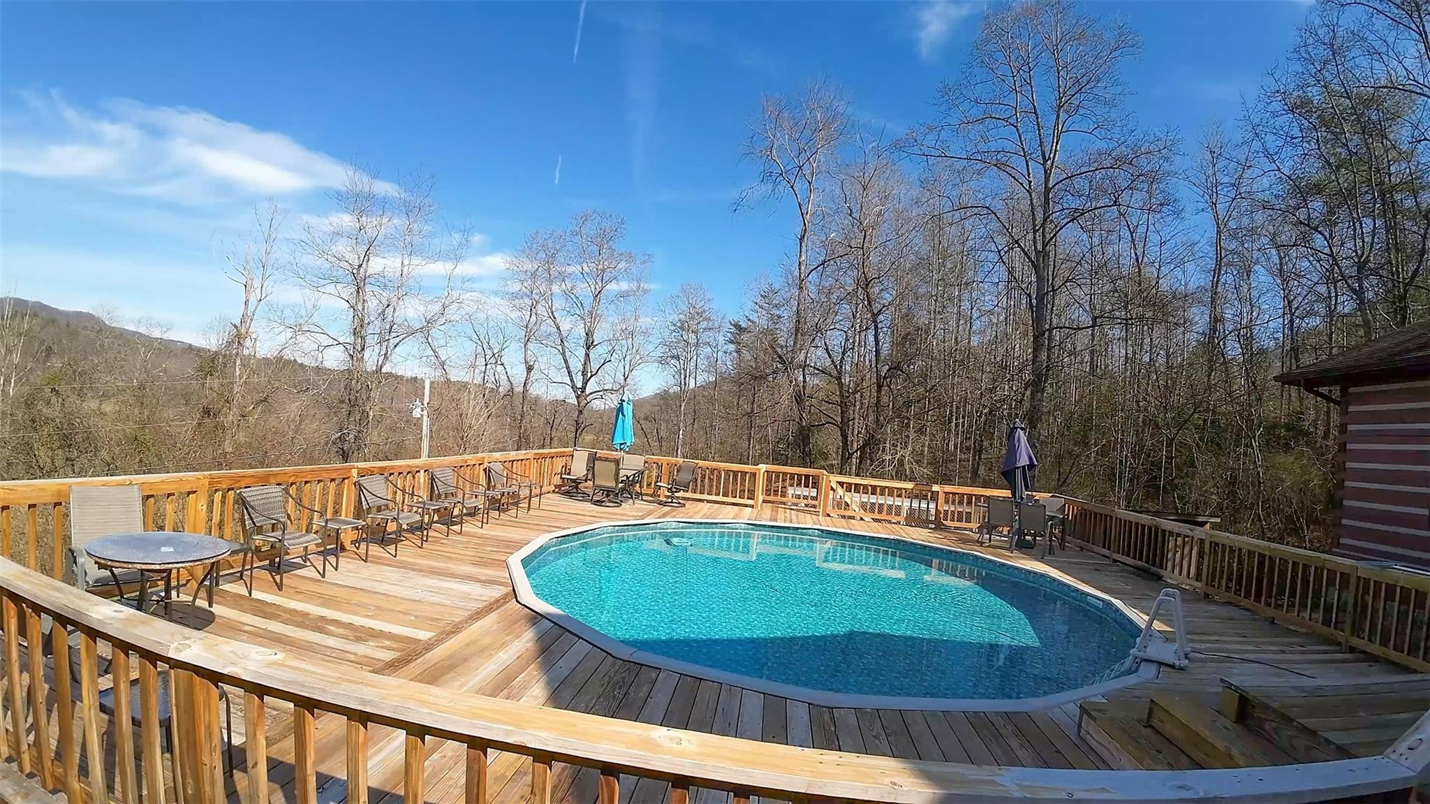 2525 Winkler Way Road Lenoir, NC 28645 - Photo 42 of 47 a view of a swimming pool with a patio