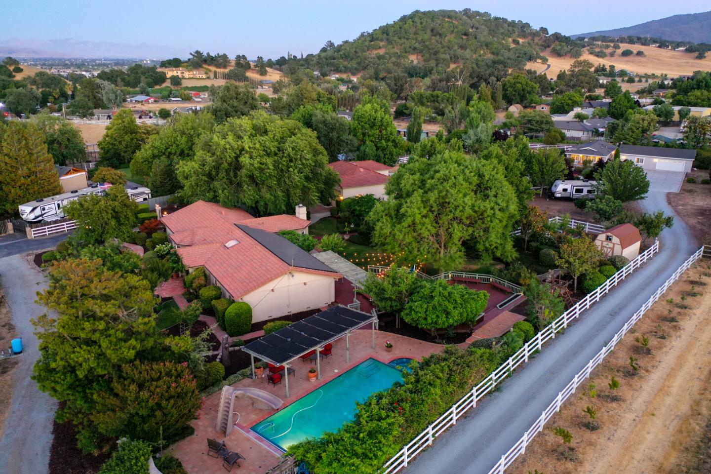2000 Day Road Gilroy, CA 95020 - Photo 51 of 51 an aerial view of house with yard
