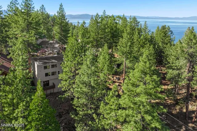 a view of lake and mountain view