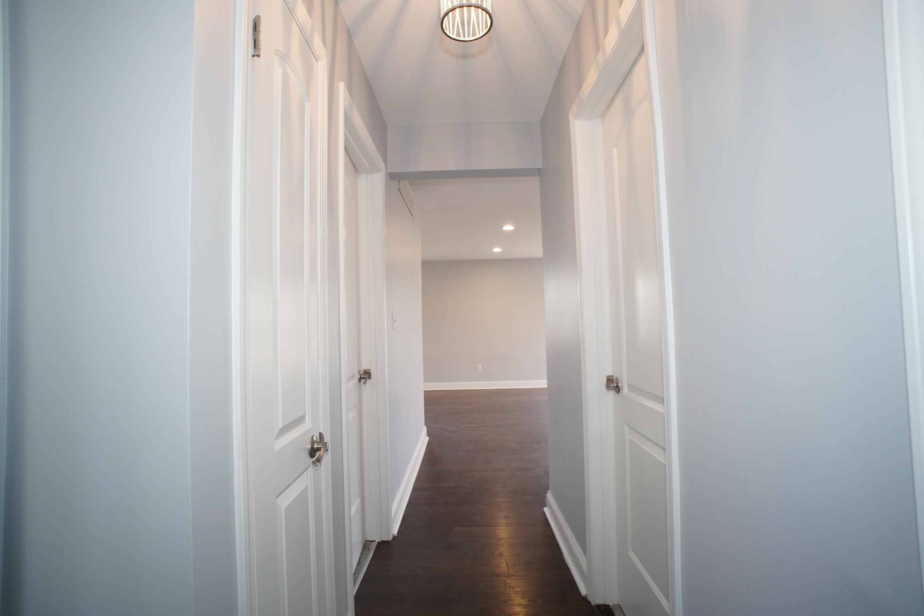 1312 Bigger Street Gary, IN 46404 - Photo 23 of 33 a view of a hallway with wooden floor
