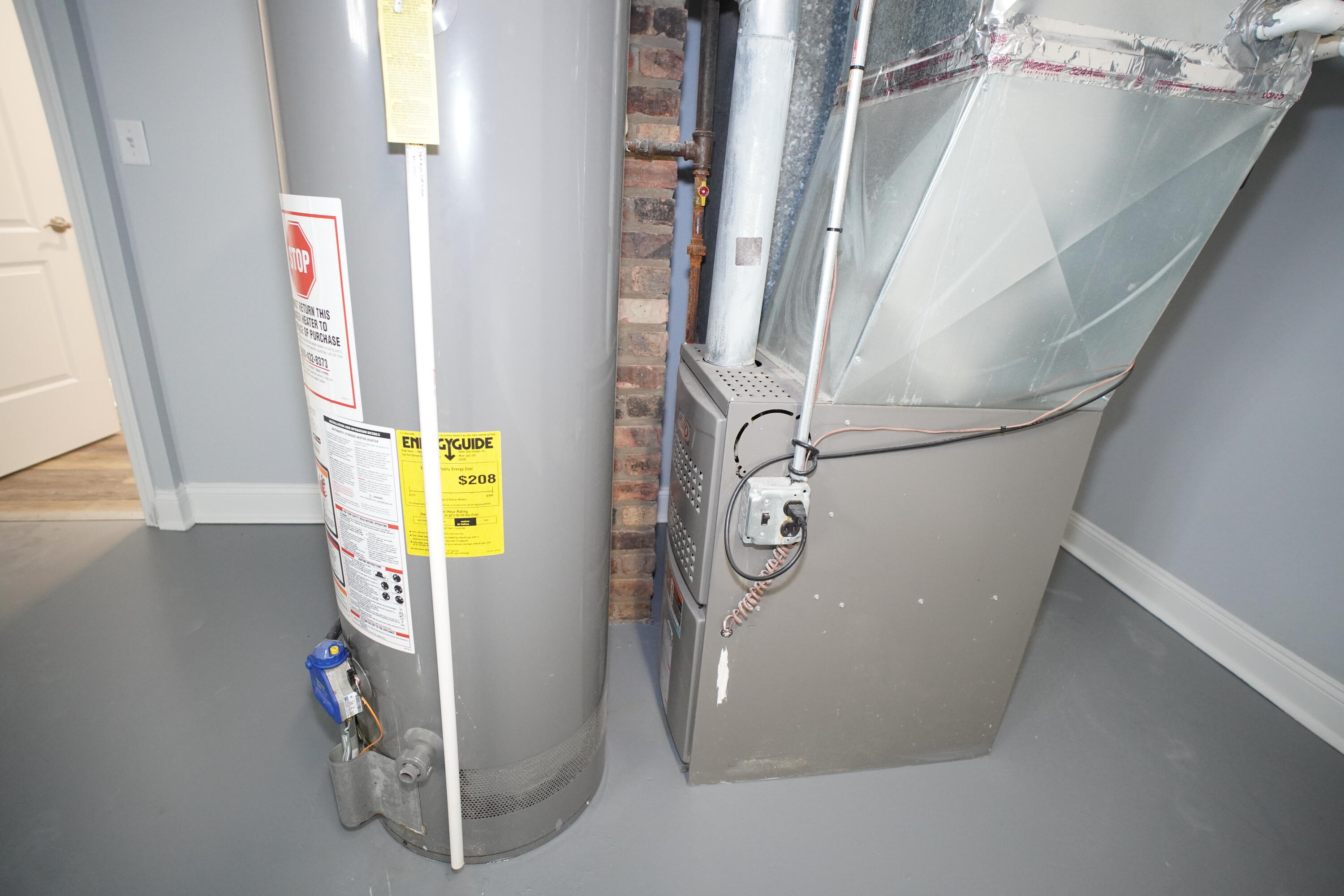 1312 Bigger Street Gary, IN 46404 - Photo 32 of 33 a view of water heater room