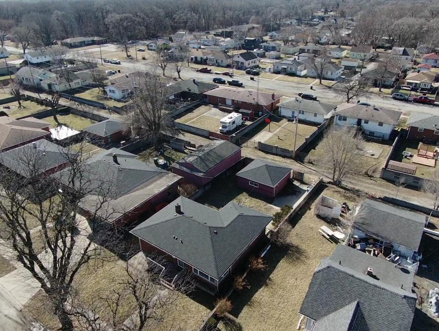 1312 Bigger Street Gary, IN 46404 - Photo 7 of 33 an aerial view of a city
