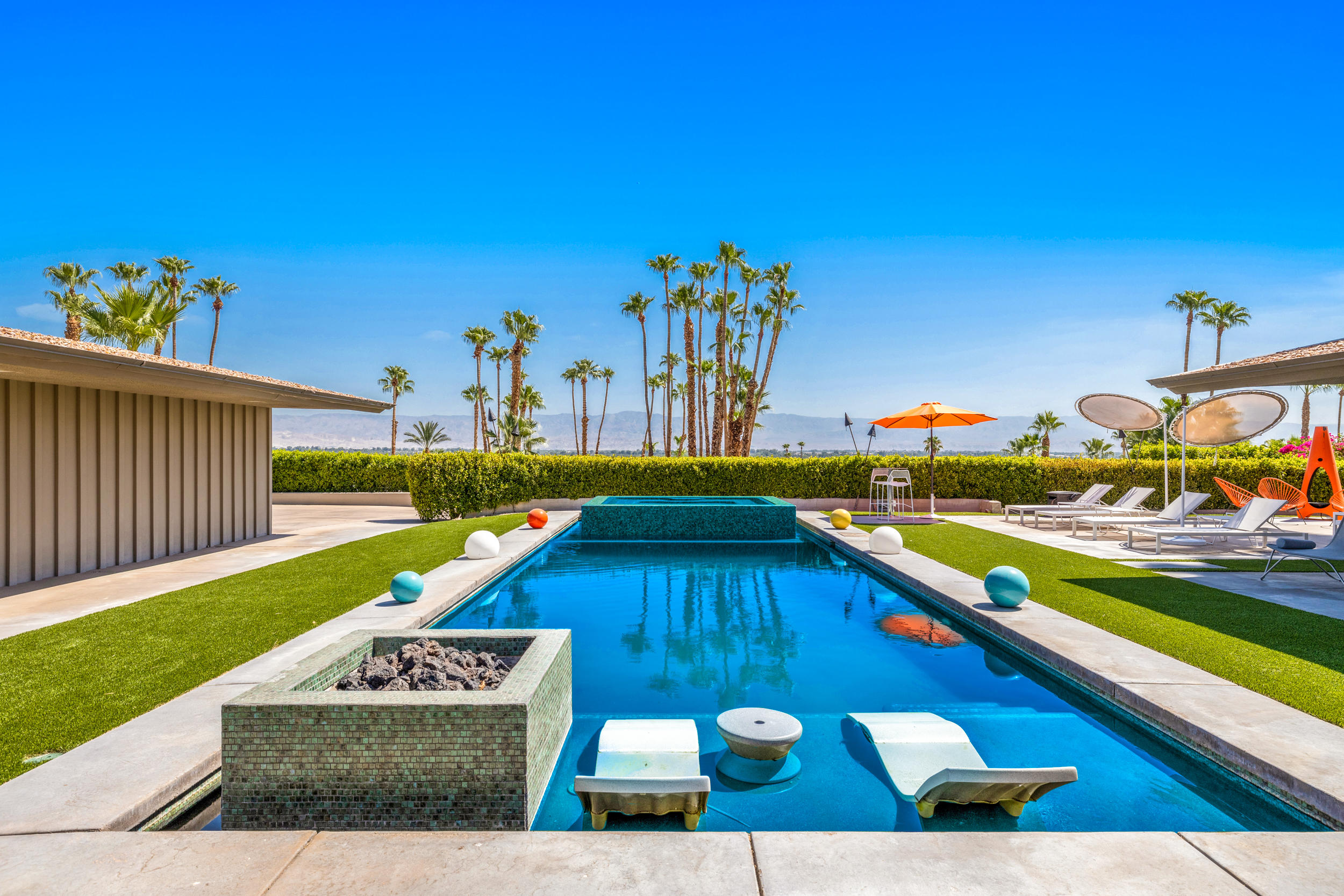 70411 Pecos Road Rancho Mirage, CA 92270 - Photo 2 of 44 a view of swimming pool with lounge chair