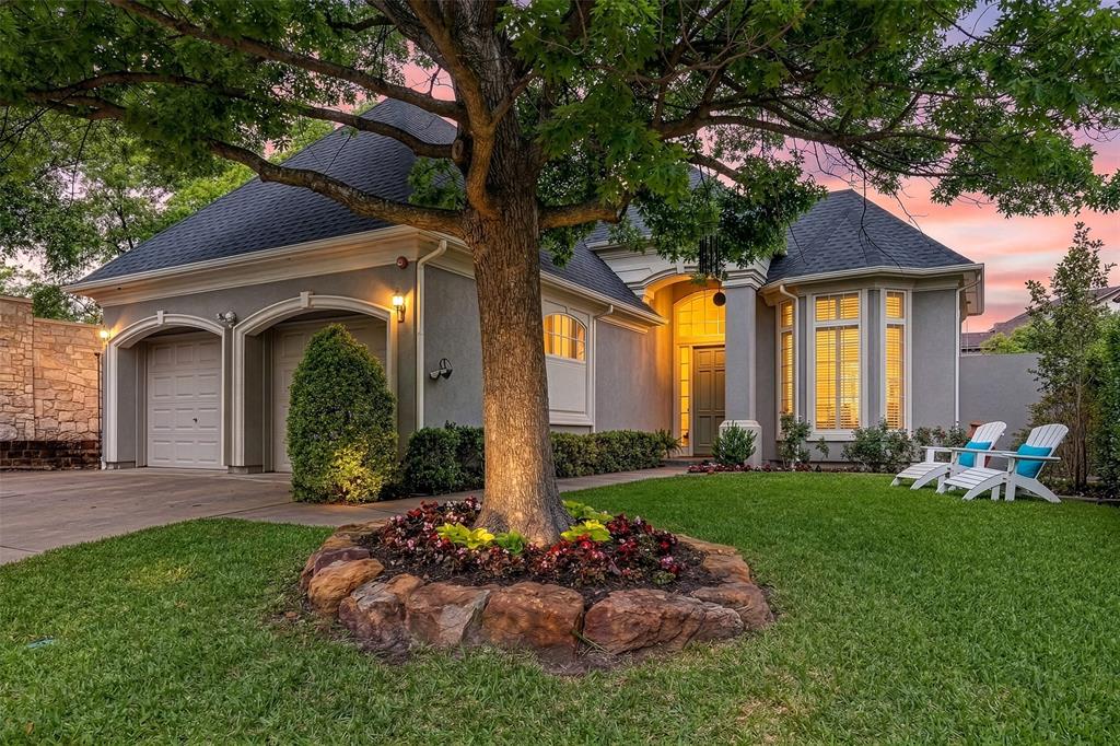 14725 Celestial Place Addison, TX 75254 - Photo 9 of 31 a front view of a house with garden