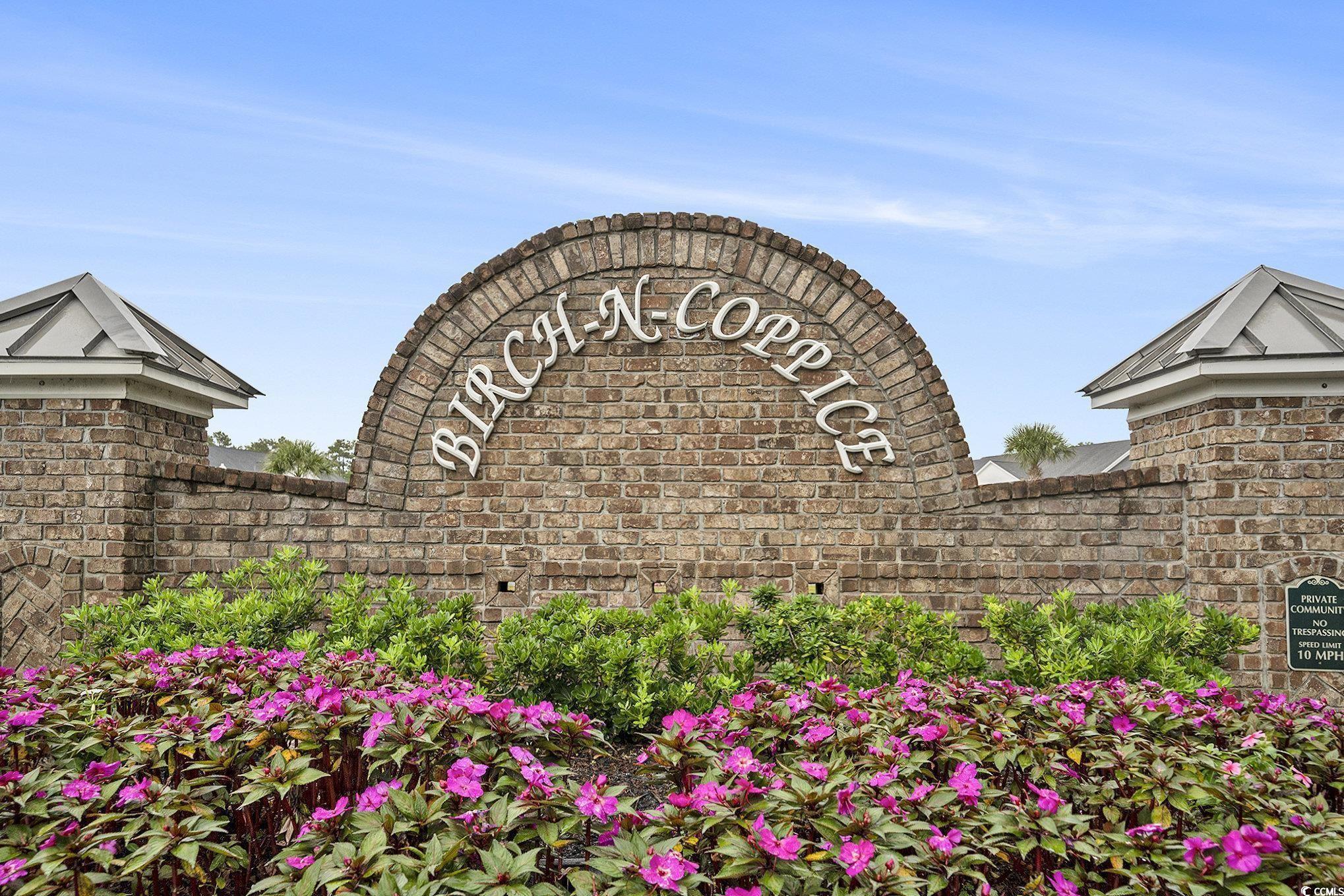 124 Birch N Coppice Drive, Unit 3 Surfside Beach, SC 29575 - Photo 39 of 40 View of community / neighborhood sign