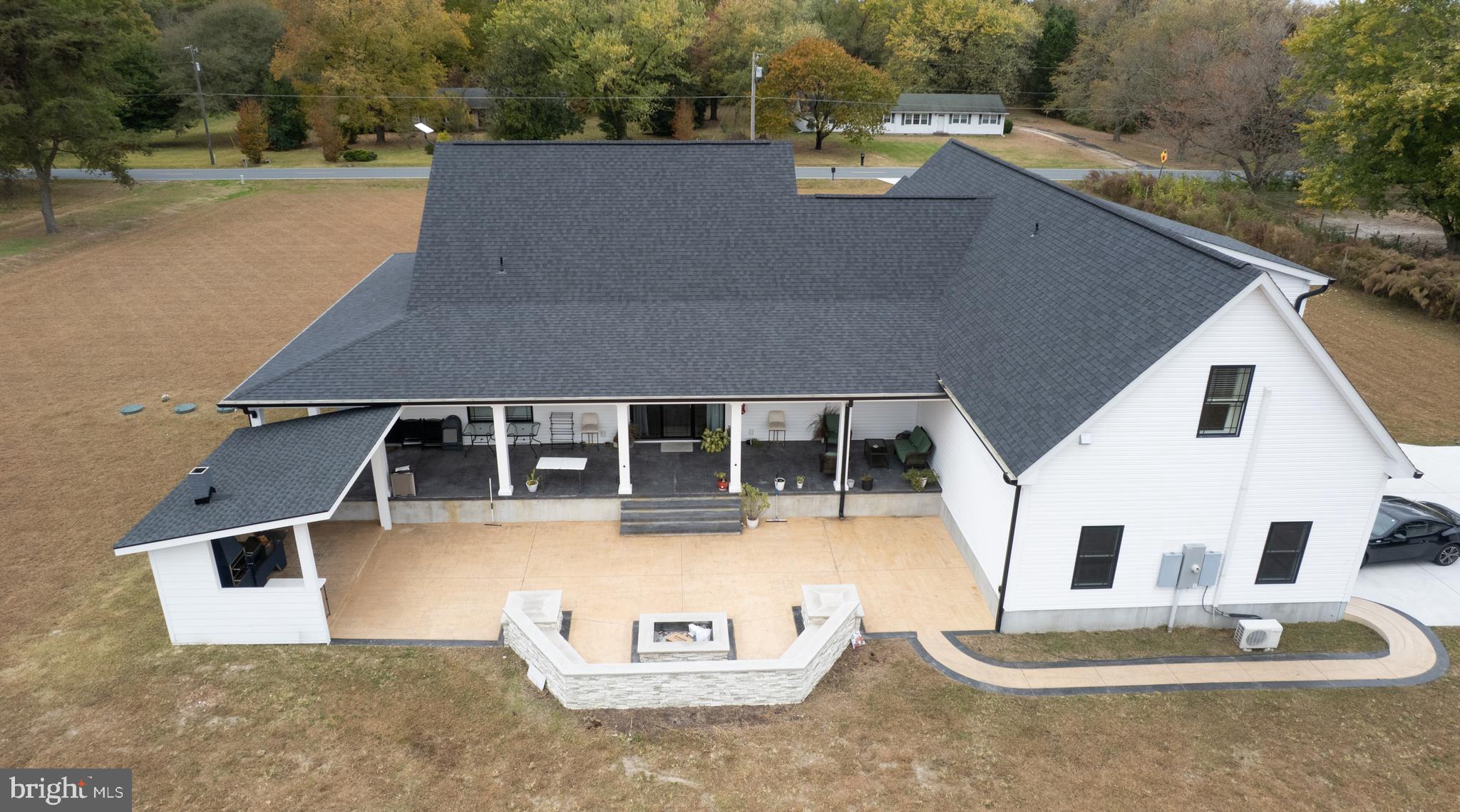 9509 Rum Ridge Road Delmar, MD 21875 - Photo 63 of 76 Aerial view of back of patio area