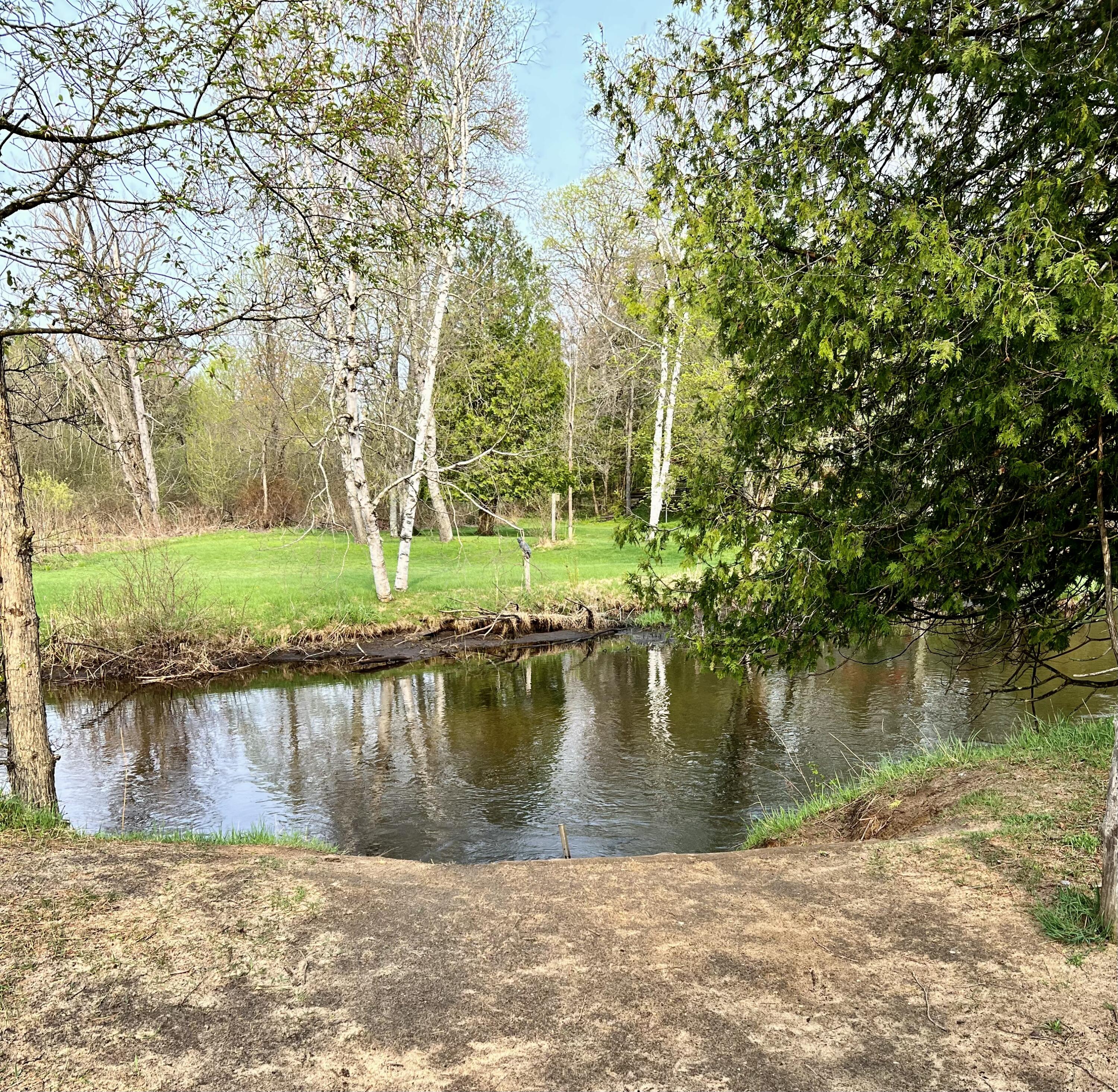 Bear Creek is across the street