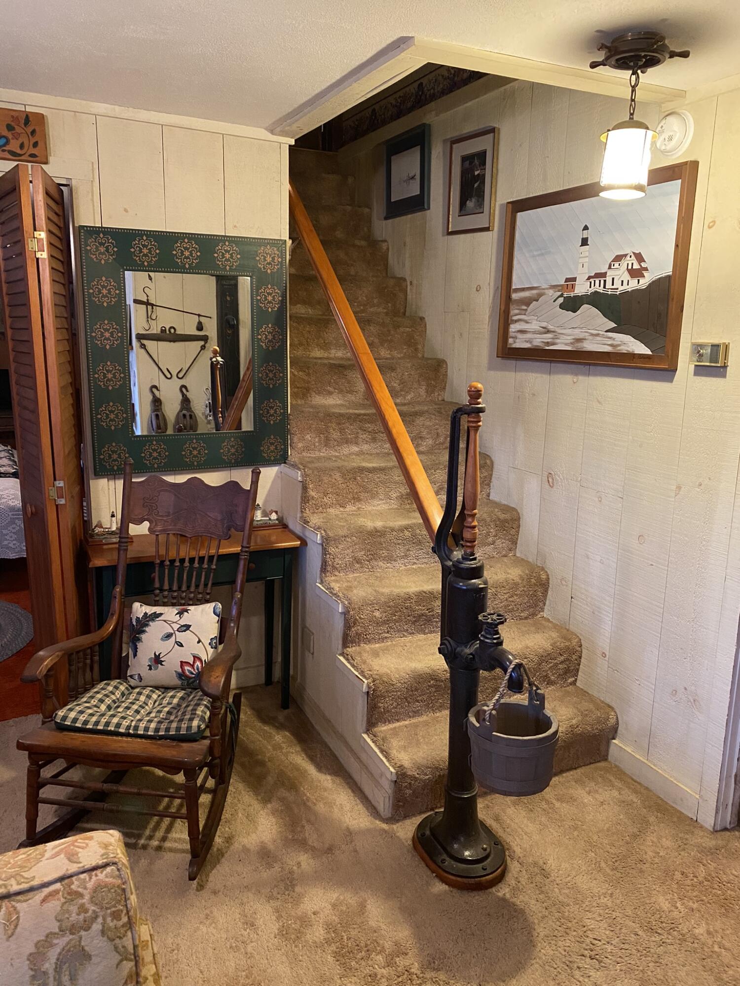 82 Southside Road Bristol, ME 04554 - Photo 54 of 82 Basement Stairs