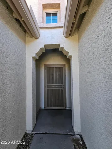 a door view of a house