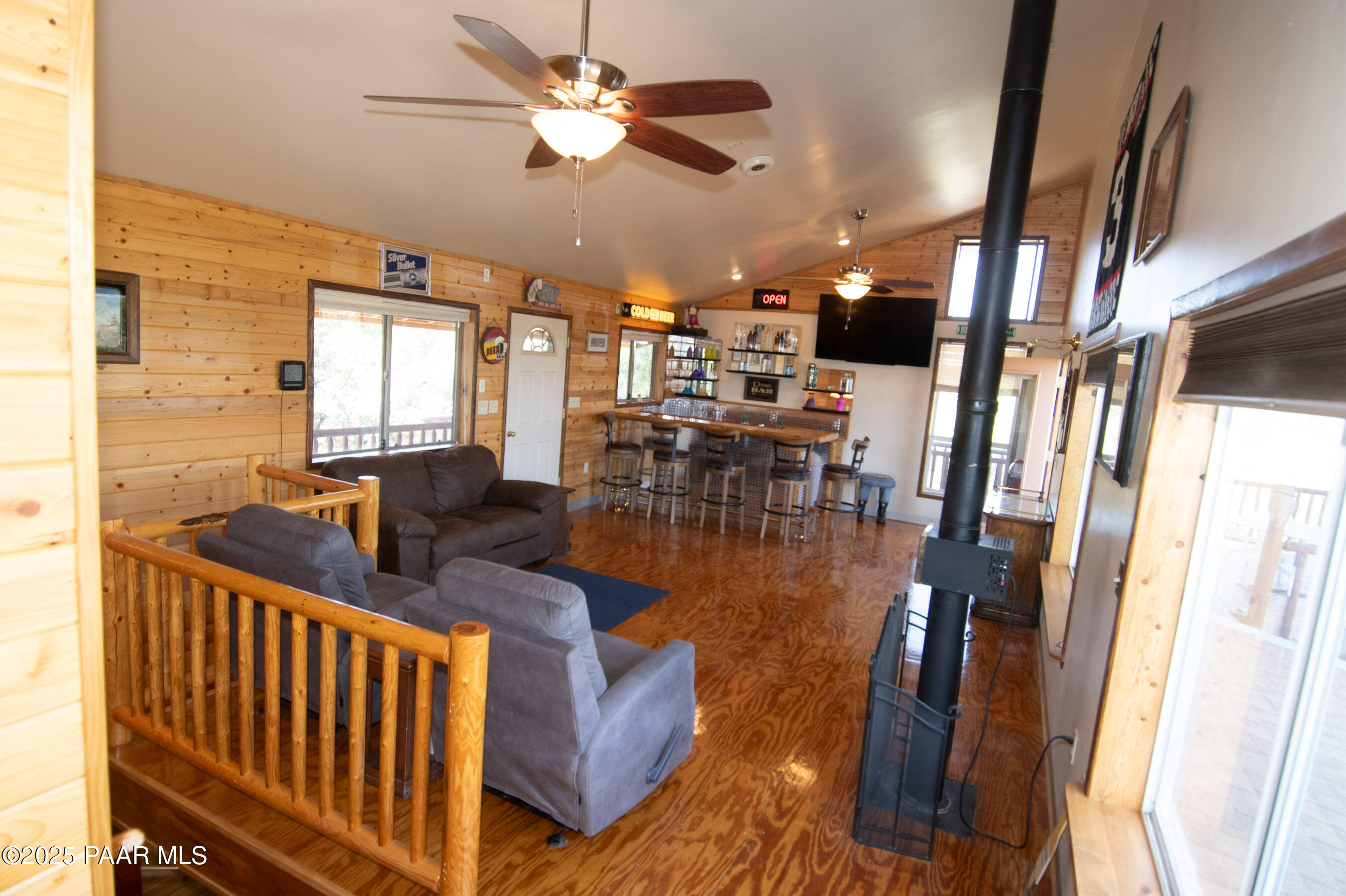 33744 Gallina Road Seligman, AZ 86337 - Photo 14 of 38 a view of a dining room with furniture window and outside view