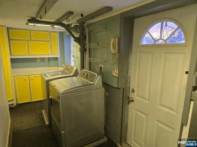 a view of storage and utility room