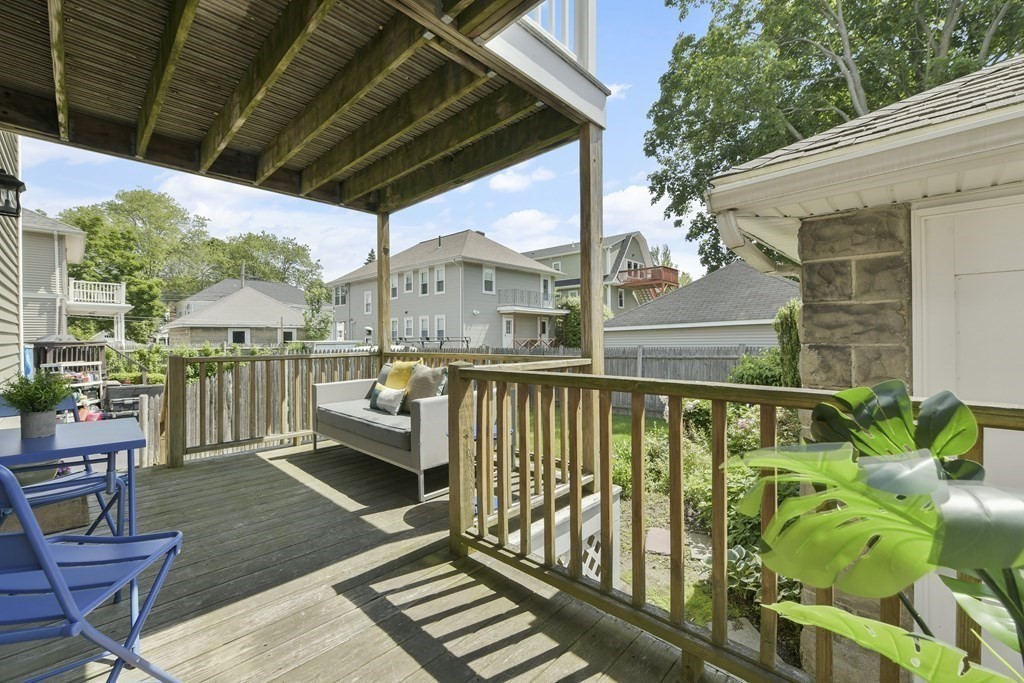 64 Parmenter Road, Unit 1 Waltham, MA 02453 - Photo 18 of 25 a view of balcony with furniture